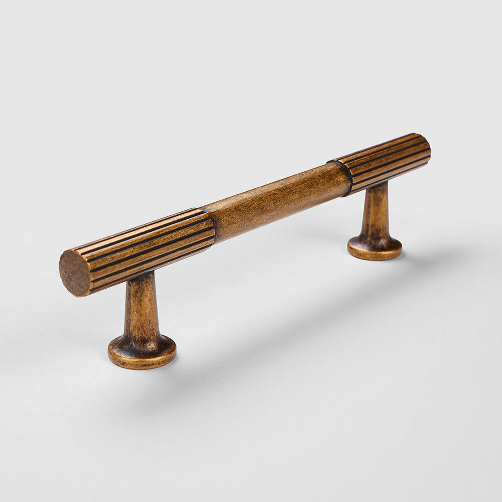 Antique Brass Cabinet Bar Pulls Vintage Drawer Handles